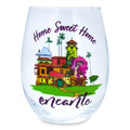 Disney Encanto "Home Sweet Home" Stemless Wine Glass | Holds 20 Ounces
