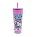 Sanrio Hello Kitty Donuts and Sweets 26-Ounce Plastic Carnival Cup With Straw