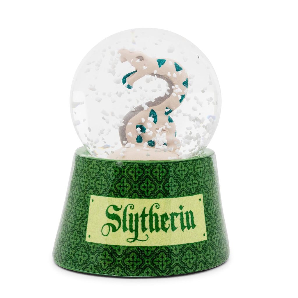 Harry Potter House Slytherin Snake Mini Light-Up Snow Globe | 3 Inches Tall