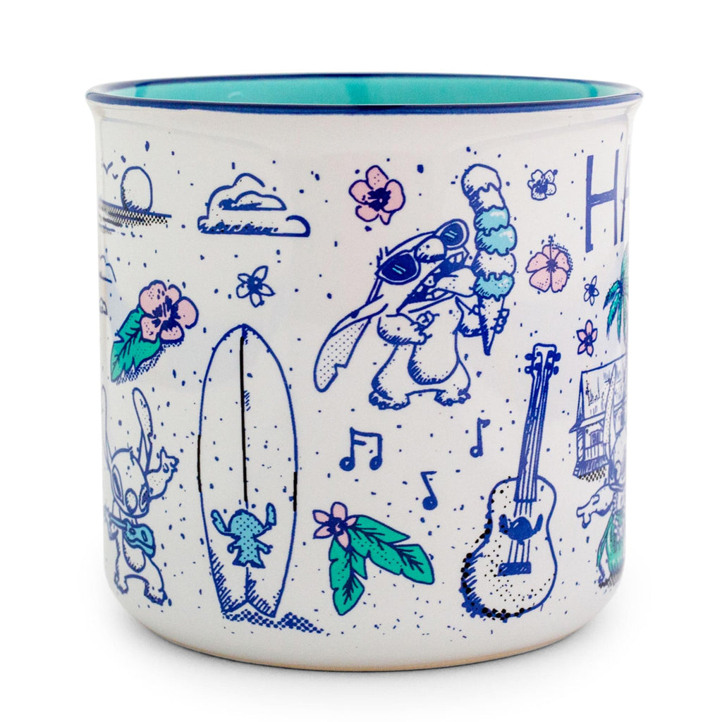 Disney Lilo & Stitch Hawaii Camper Mug | Holds 20 Ounces