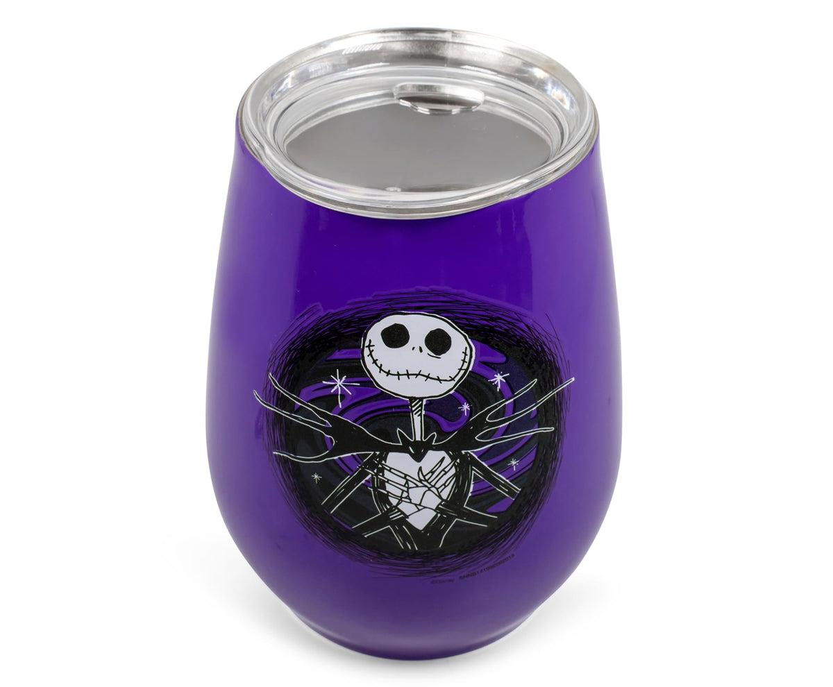 Nightmare Before Christmas Jack Skellington Stainless Steel Tumbler | 10 Ounces