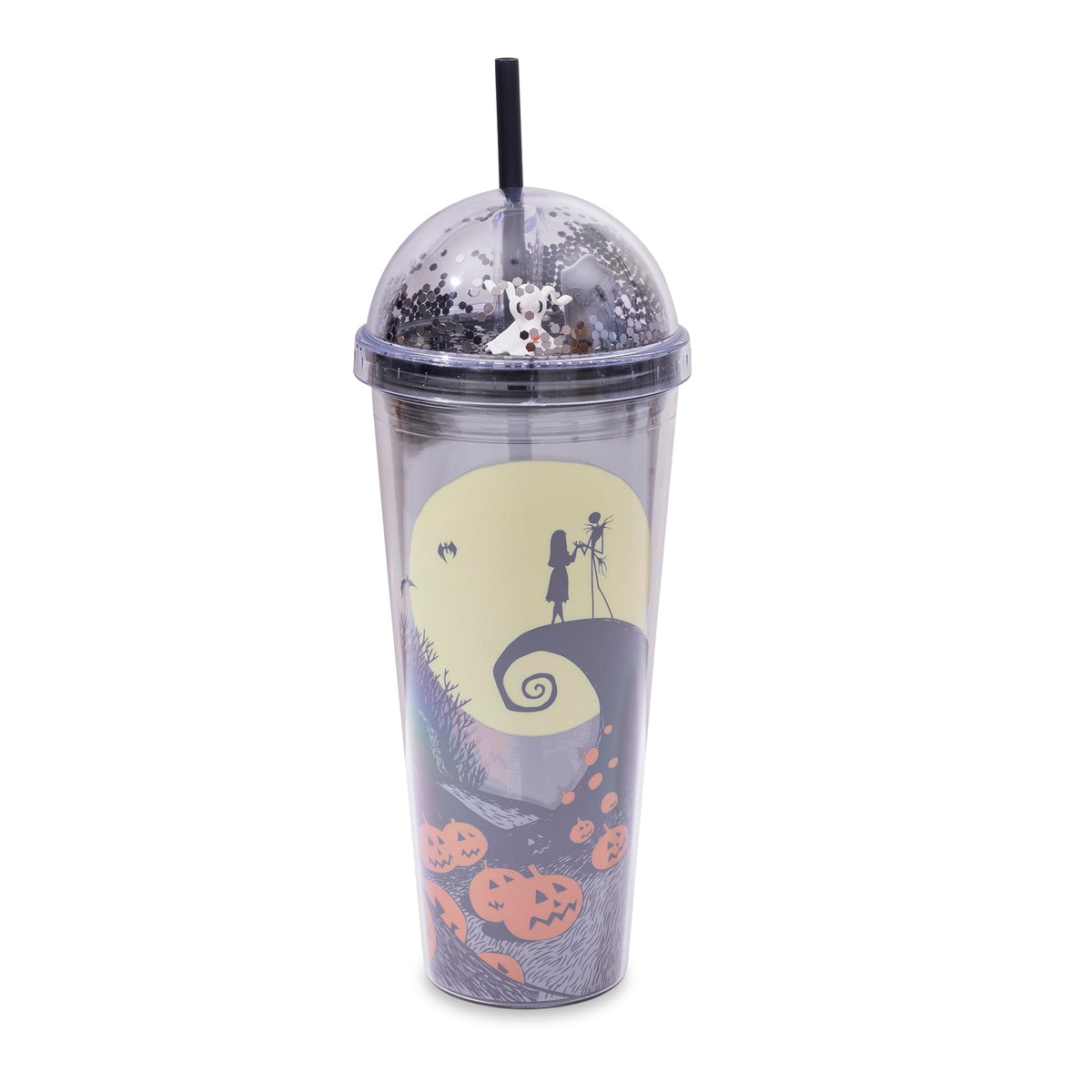 Disney The Nightmare Before Christmas Zero 24-Ounce Carnival Cup With Straw