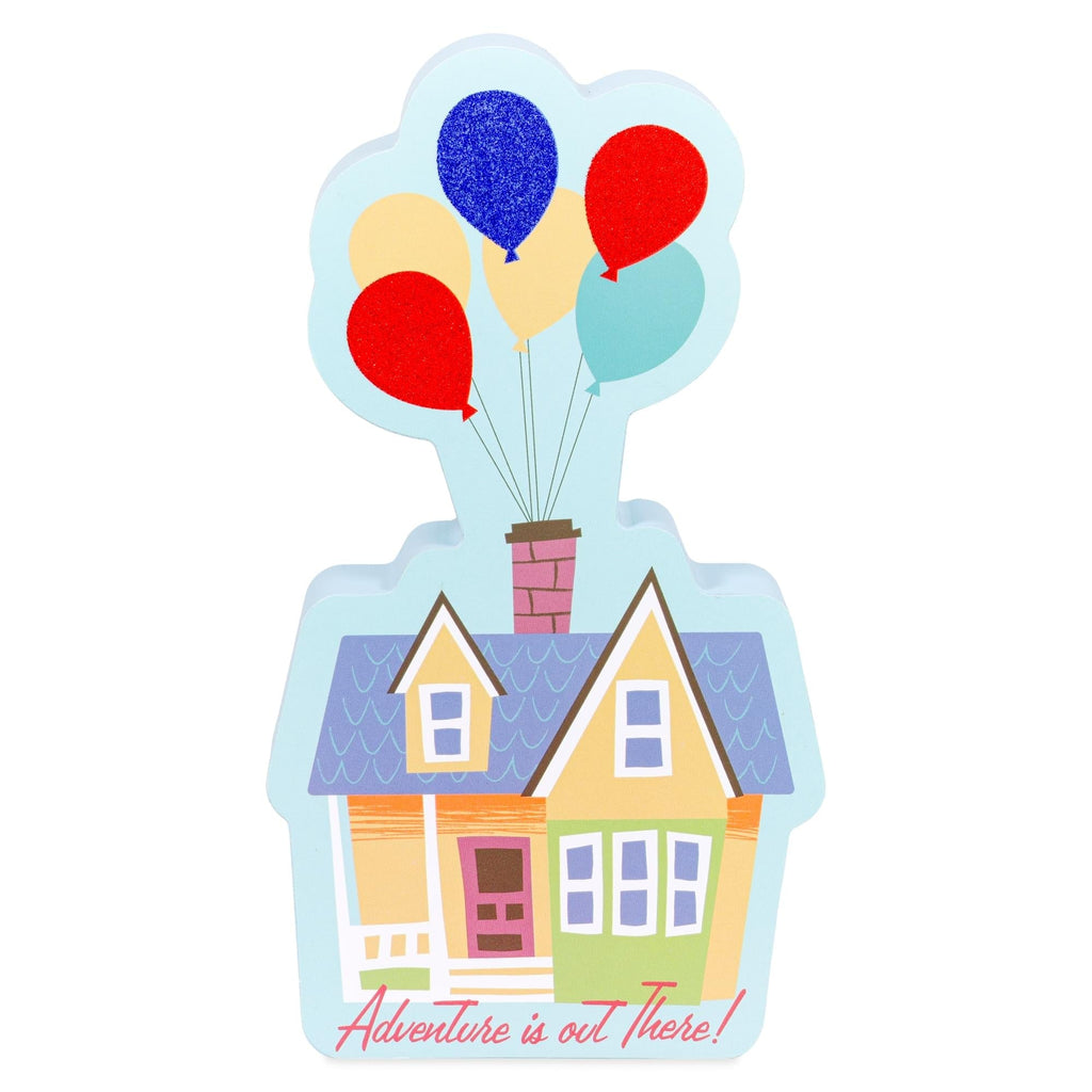 Disney Pixar Up House Glitter Die-Cut Wall Sign | 8 x 4 Inches