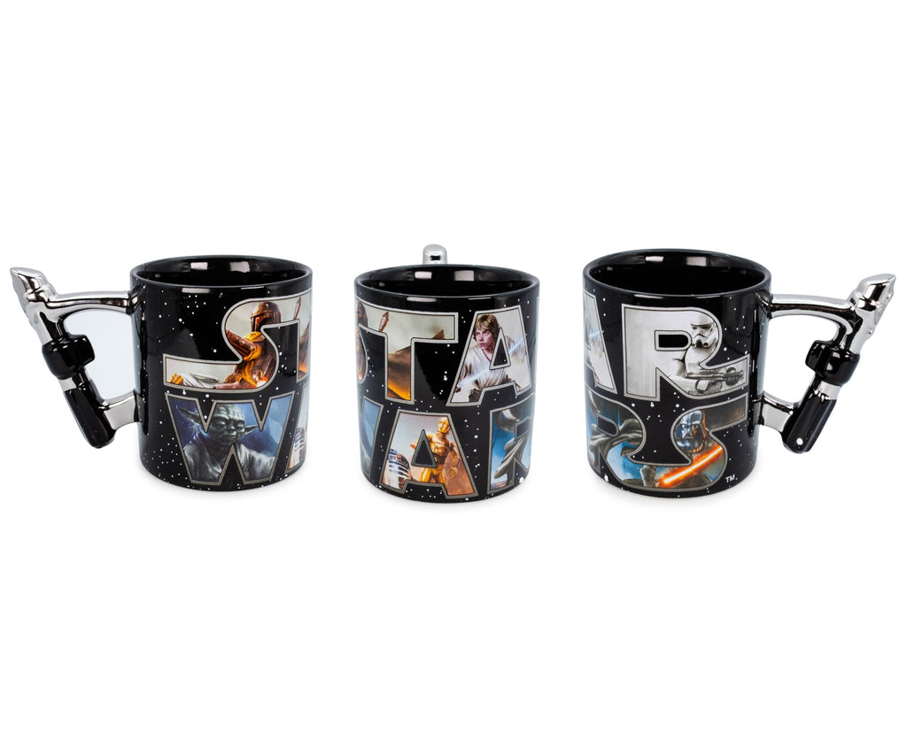 Star Wars Lightsaber Handle Ceramic Mug | Holds 20 Ounces
