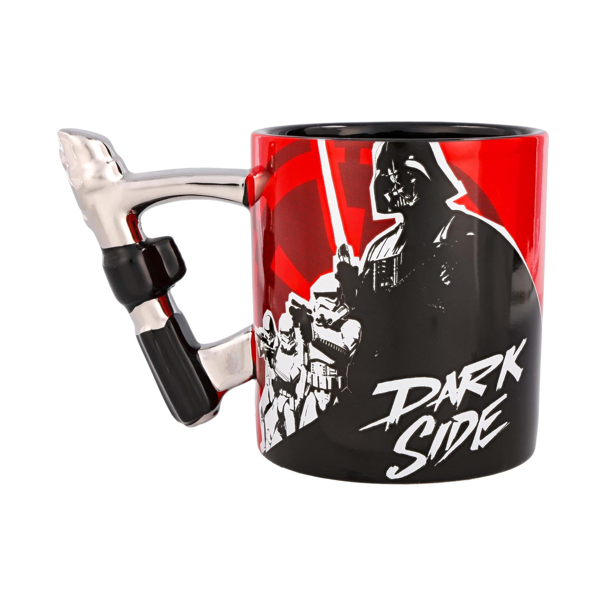 Star Wars Darth Vader "Dark Side" Ceramic Mug With Sculpted Lightsaber Handle