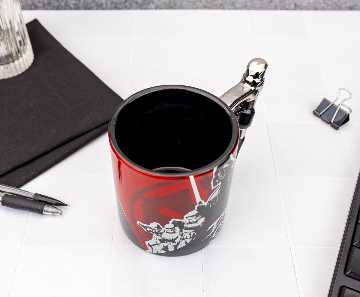 Star Wars Darth Vader "Dark Side" Ceramic Mug With Sculpted Lightsaber Handle