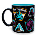 Disney Pixar Lightyear Badges Ceramic Mug | Holds 20 Ounces