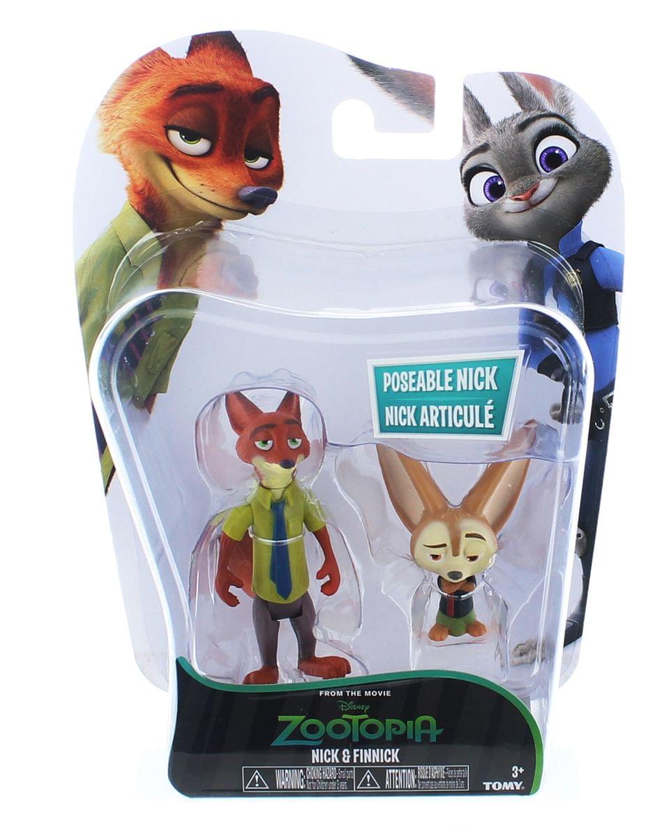 Disney Zootopia Character 2-Pack Nick & Finnick Figures