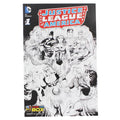 Justice League of America #1 Comic (Comic Con Box B&W Cover)