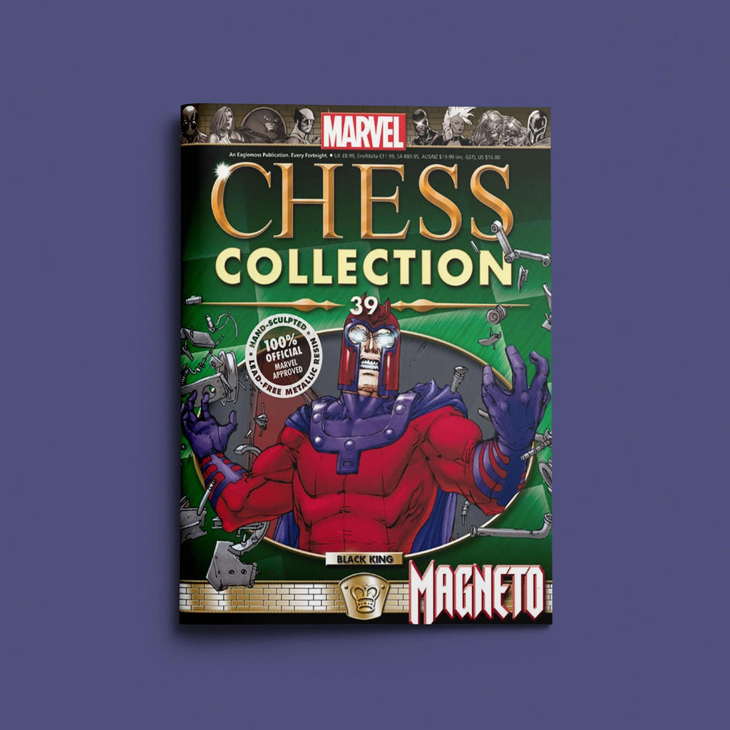 Marvel Chess Collection #39 Magneto (King) | Magazine Only