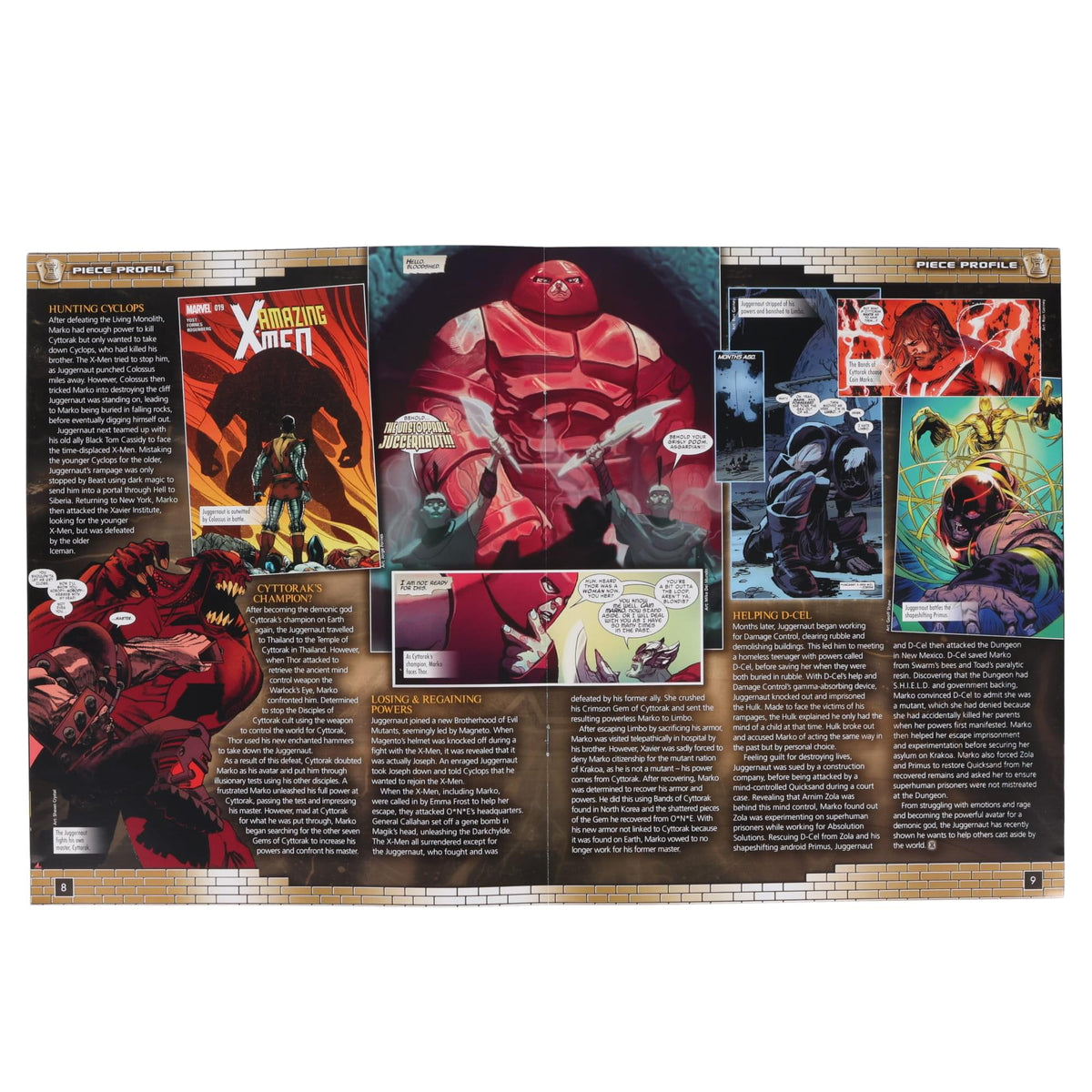 Marvel Chess Collection #42 Juggernaut (Rook) | Magazine Only