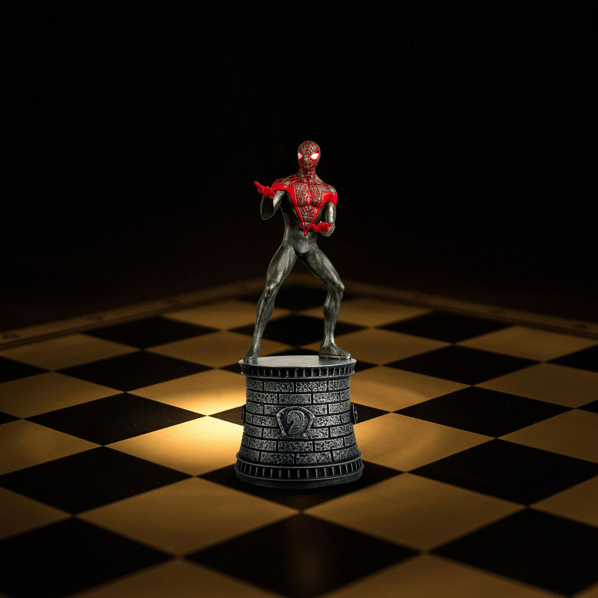 Marvel Chess Collection #65 Ultimate Spider-Man (Knight) | Chess Piece Only