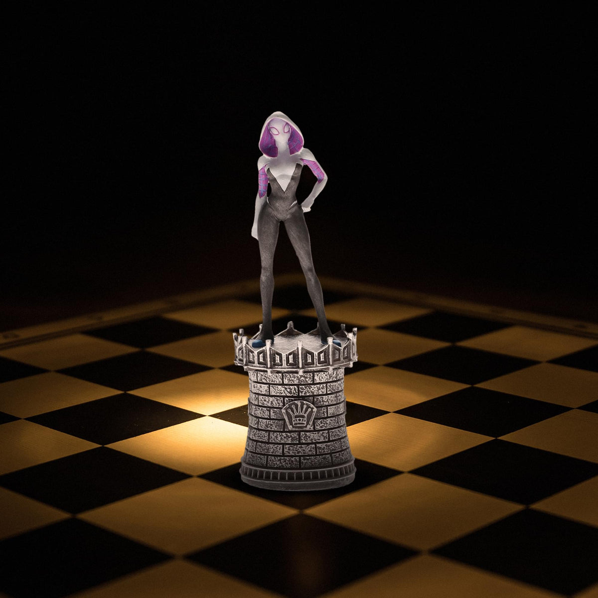 Marvel Chess Collection #67 Spider-Gwen (Queen) | Chess Piece Only