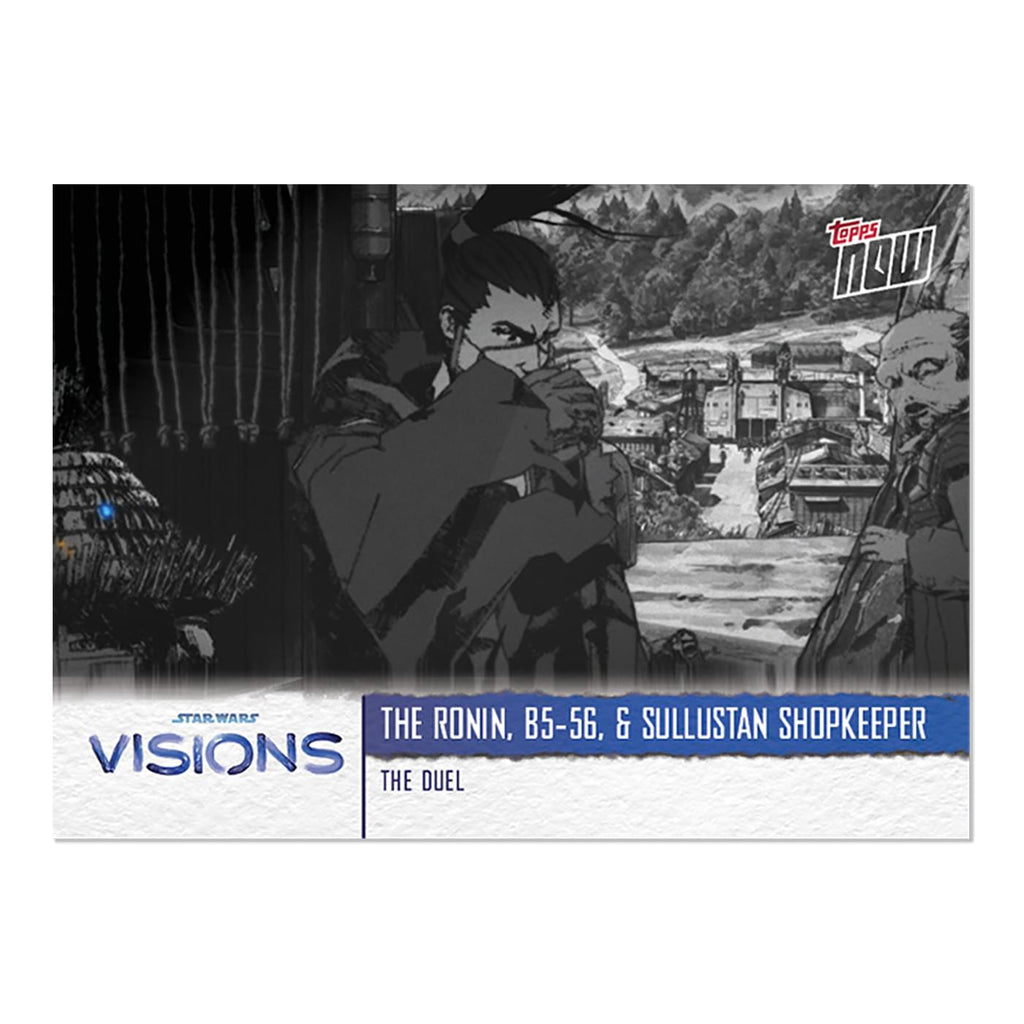 Star Wars Visions 2021 TOPPS NOW 5-Card Pack | The Duel