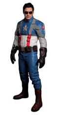 Marvel Captain America The Fist Avenger Adult Motorcycle Boots | Size 46