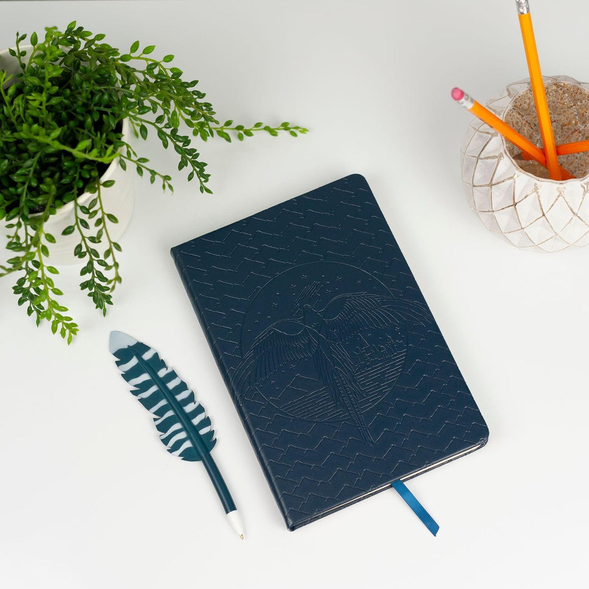Harry Potter Order of the Phoenix Journal w/ Feather Quill Pen