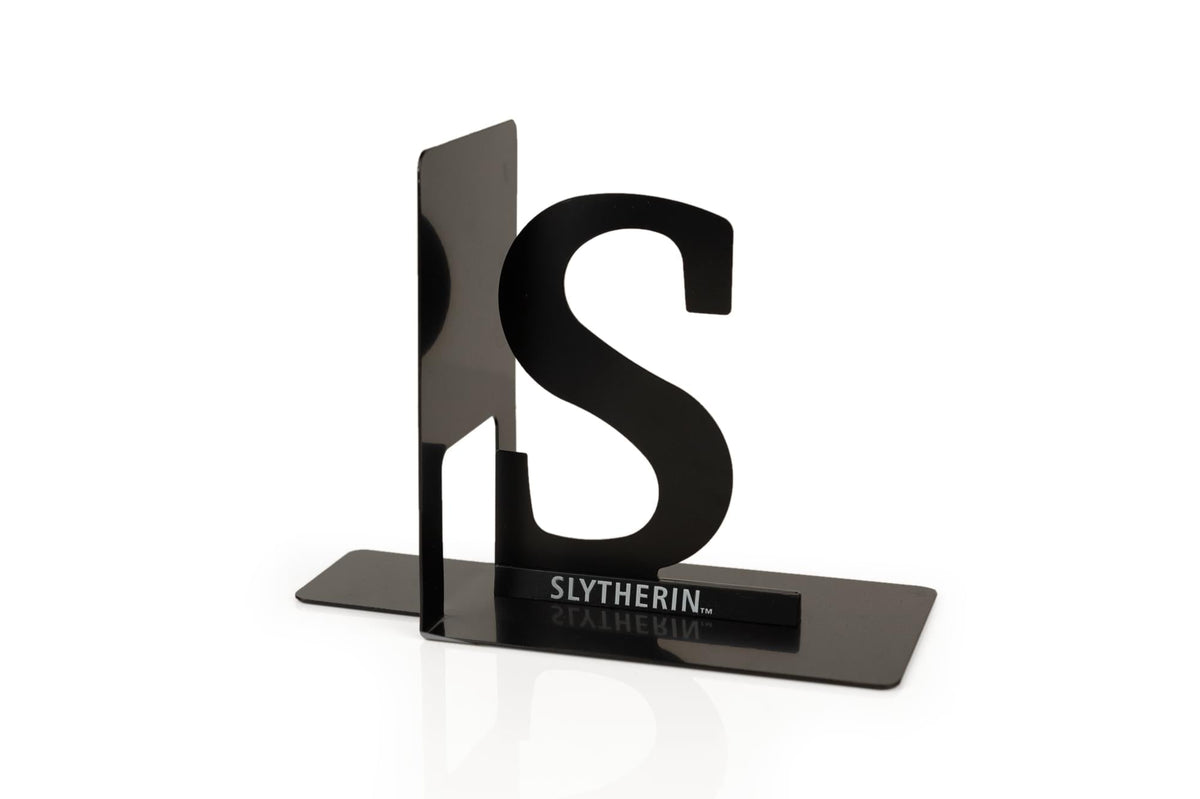 Harry Potter Metal Bookends | House Slytherin Design