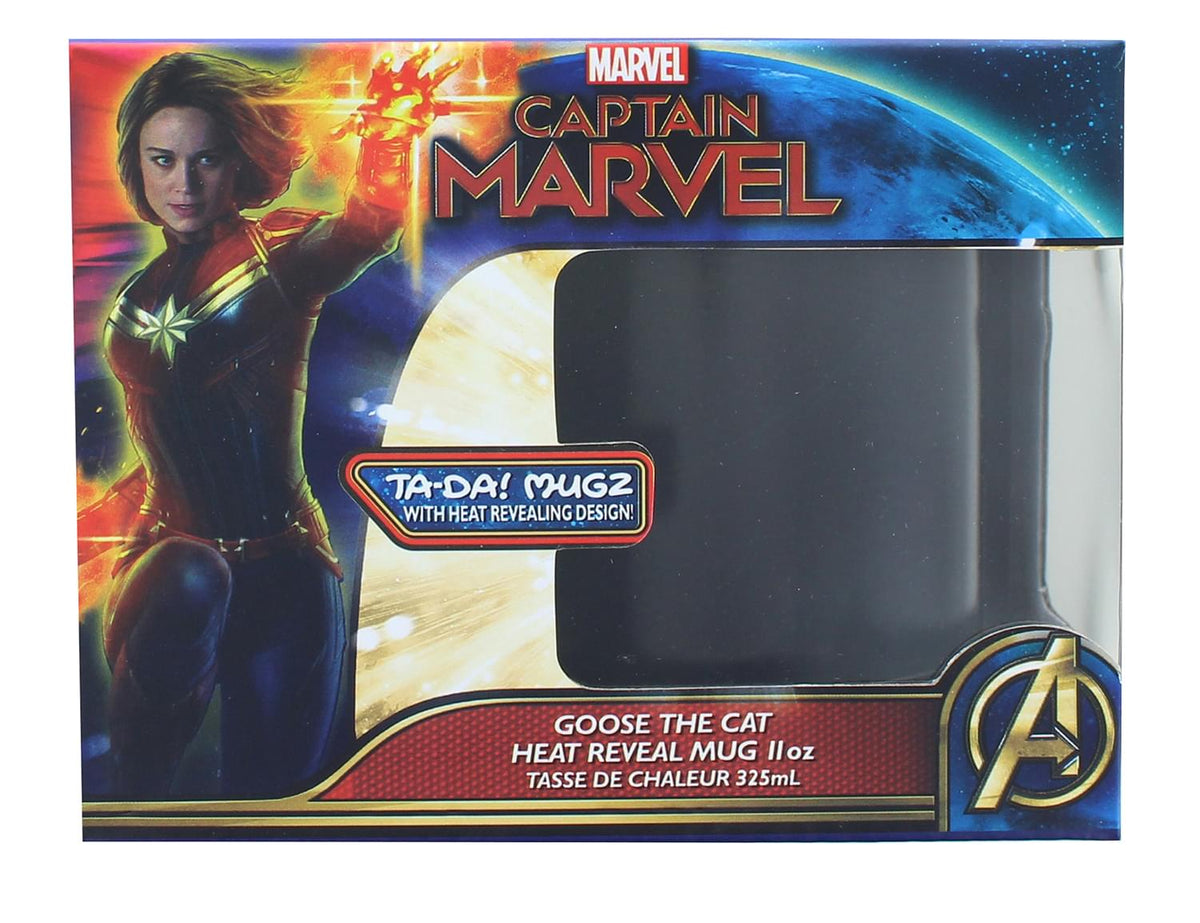 Marvel Captain Marvel Heat Reveal Goose Cat 11oz Ceramic Mug