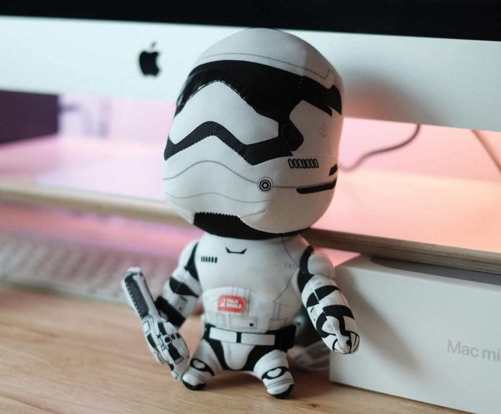 Star Wars 9" Talking Plush: Stormtrooper