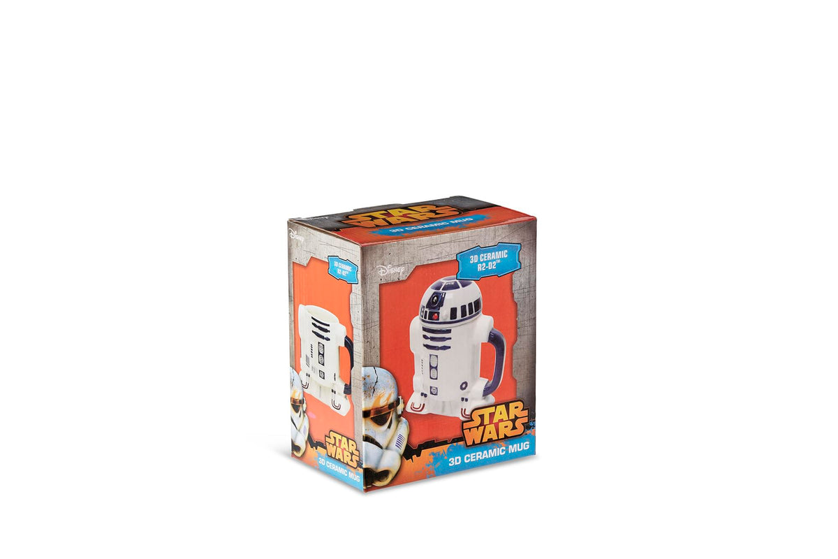 Star Wars Mug - 10oz R2D2 Cup with Removable Helmet Mug