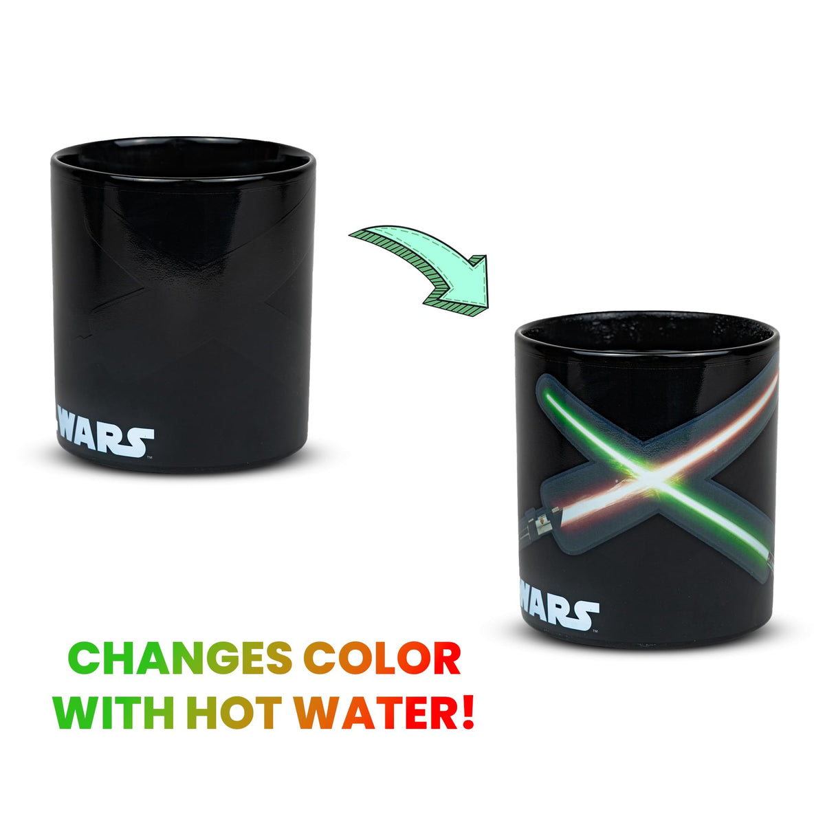 Star Wars Jedi/Sith Clash - 20oz Heat-Reveal Ceramic Mug