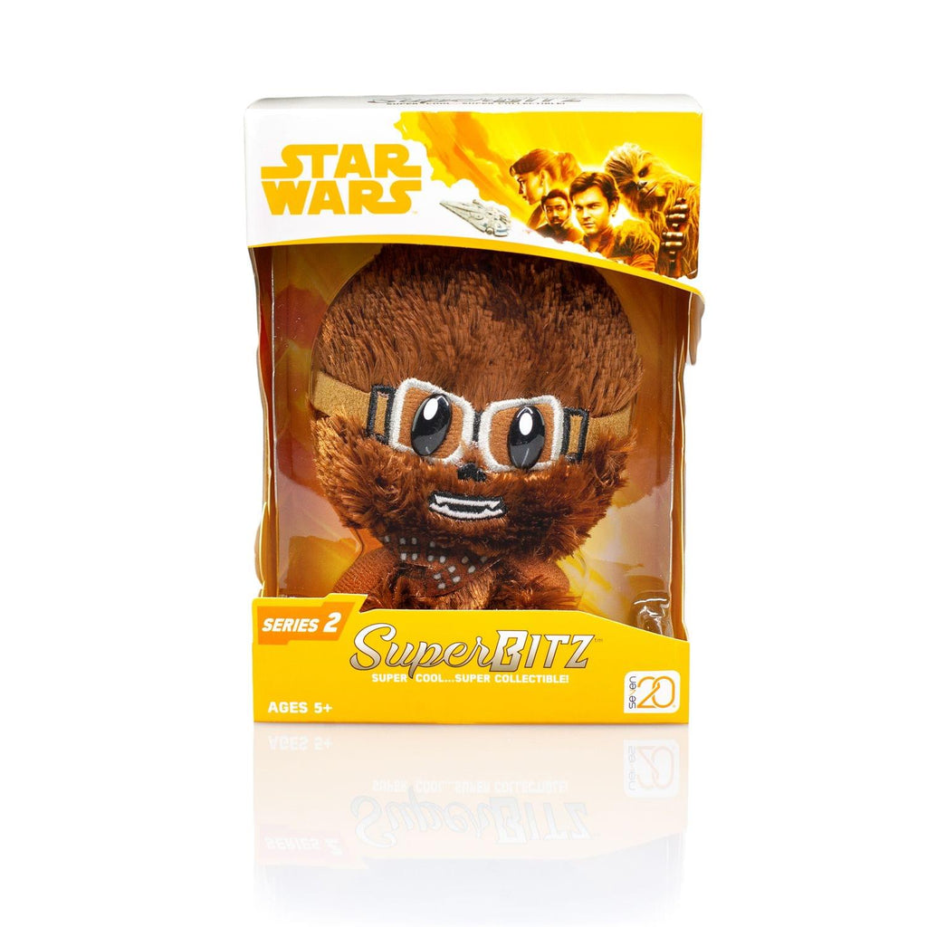 Star Wars 4" Super Bitz Plush - Chewie w/ Goggles SDCC'18 Exclusive