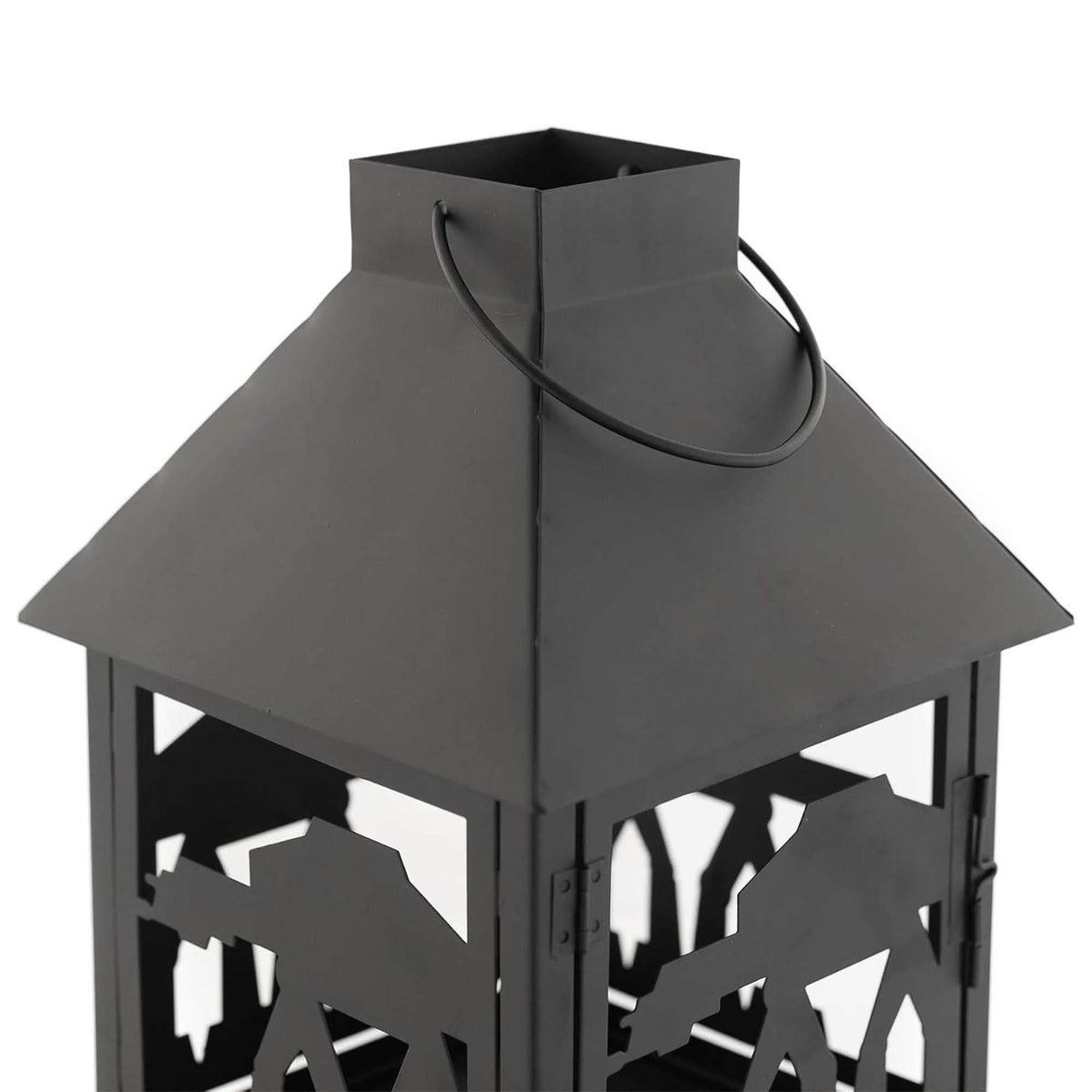 Star Wars Black Stamped Lantern | Imperial AT-AT | 12 Inches | Set of 2