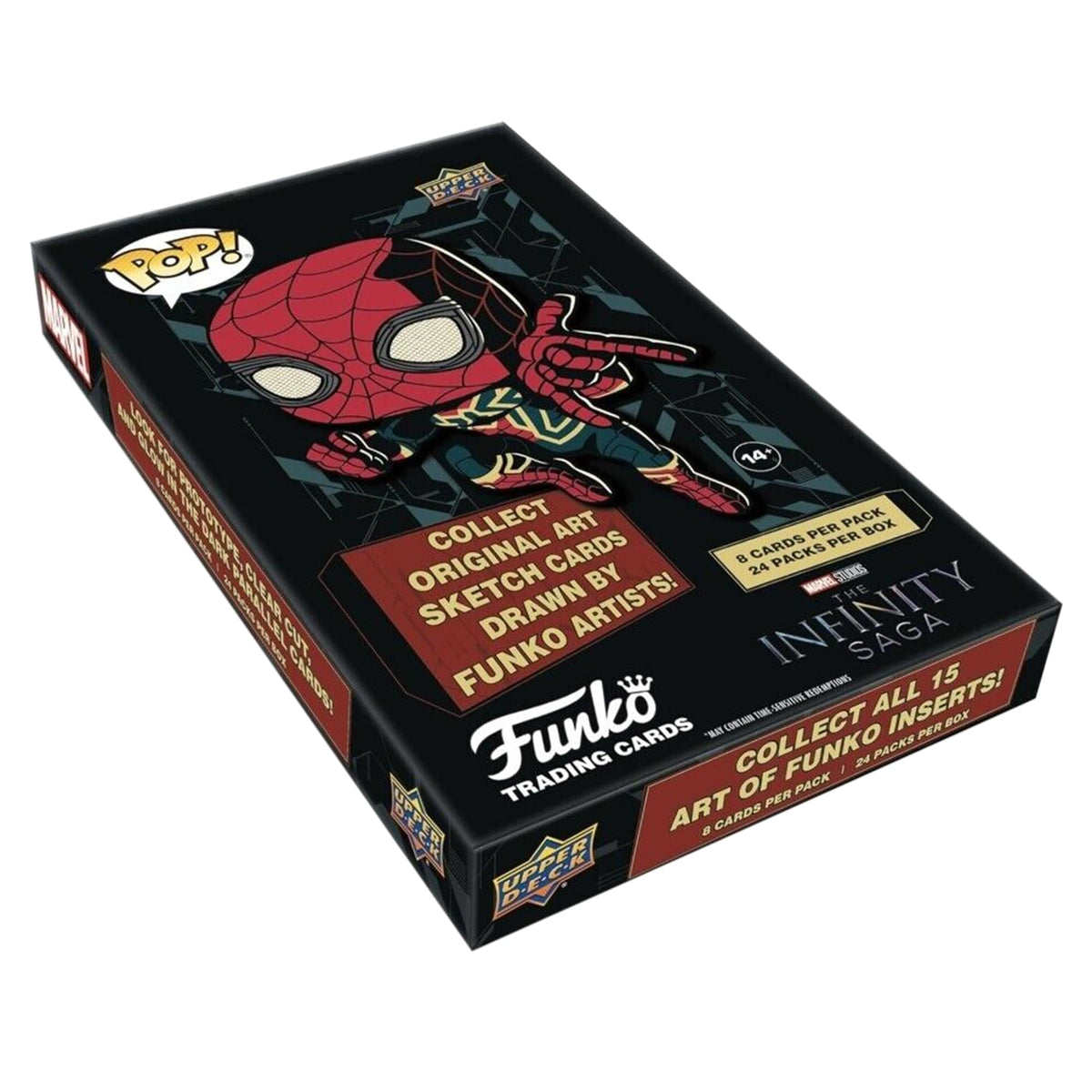 Marvel Funko POP x Upper Deck Infinity Saga Trading Card Box | 24 Packs