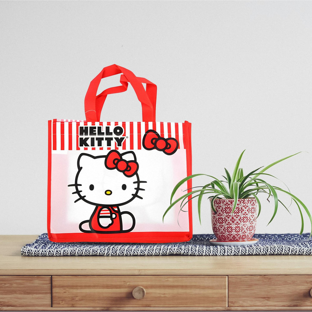 Sanrio Hello Kitty Eco Friendly Tote Bag | 12" x 3" x 10"