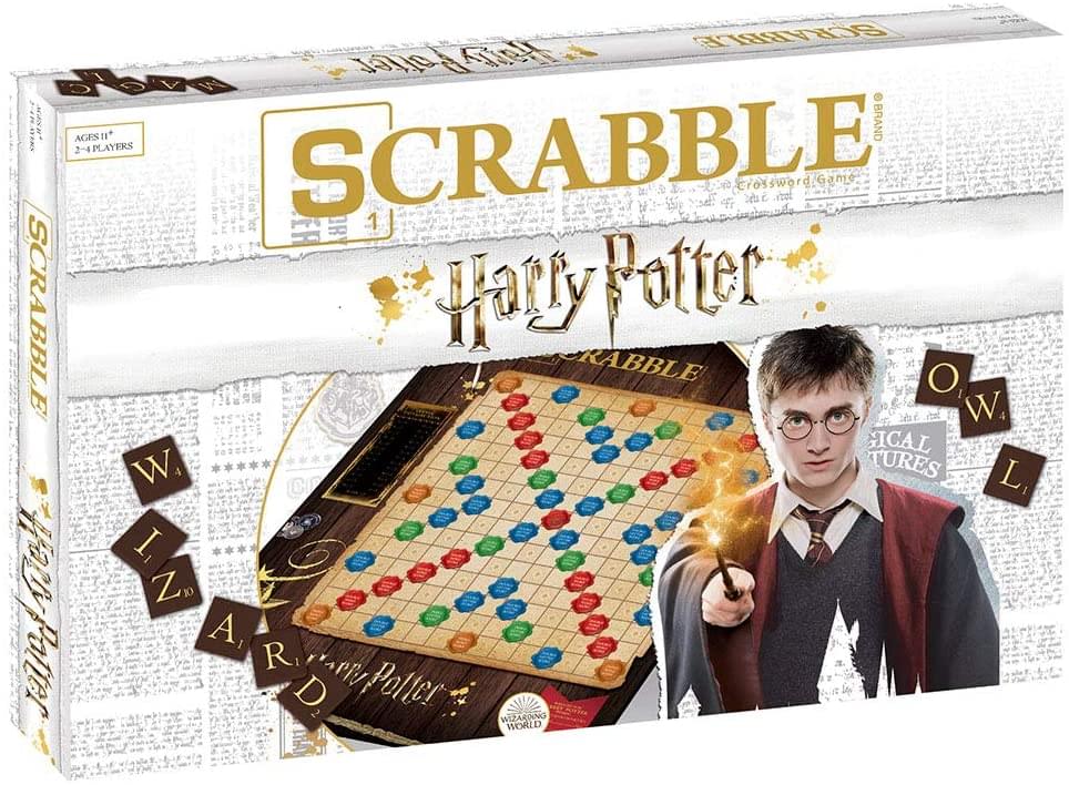 World of Harry Potter Scrabble Board Game | For 2-4 Players