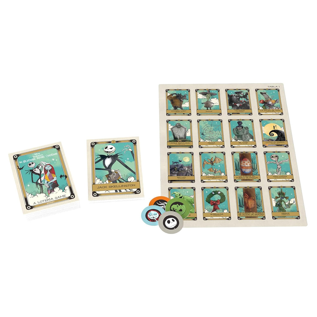 Disneys Nightmare Before Christmas Loteria