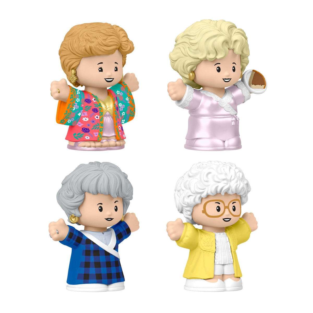 Little People Collector The Golden Girls Late Night Cheesecake, 40th Anniversary Set