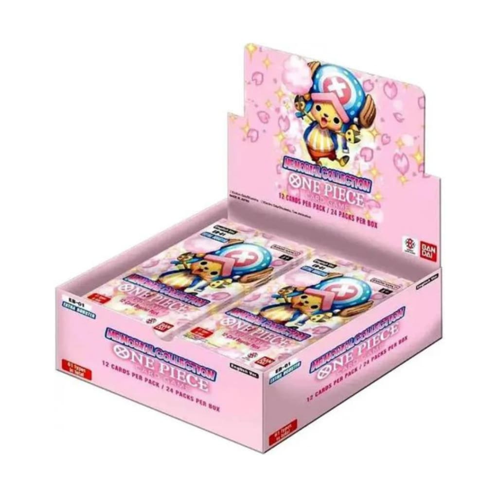 One Piece Trading Card Game Memorial Collection Extra Booster Box EB-01