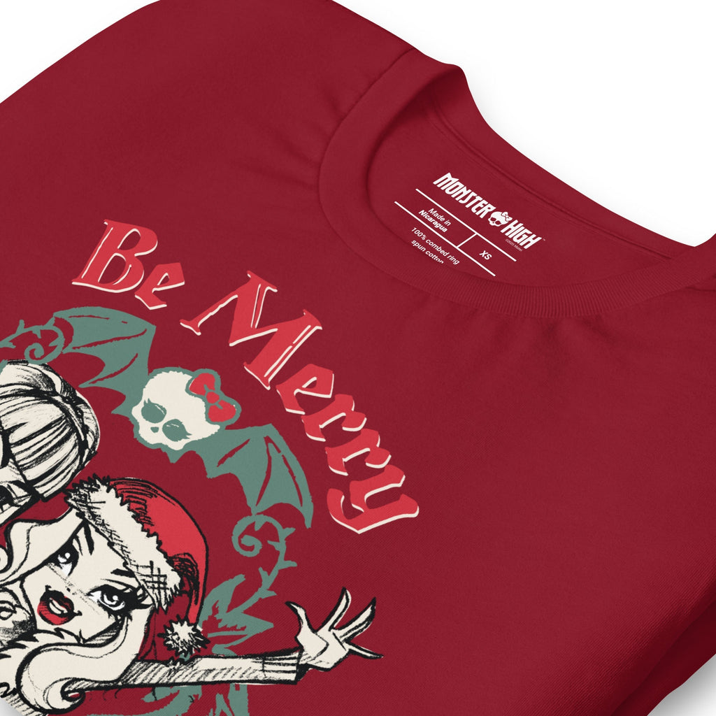 Monster High Be Merry Stay Scary Red T-shirt