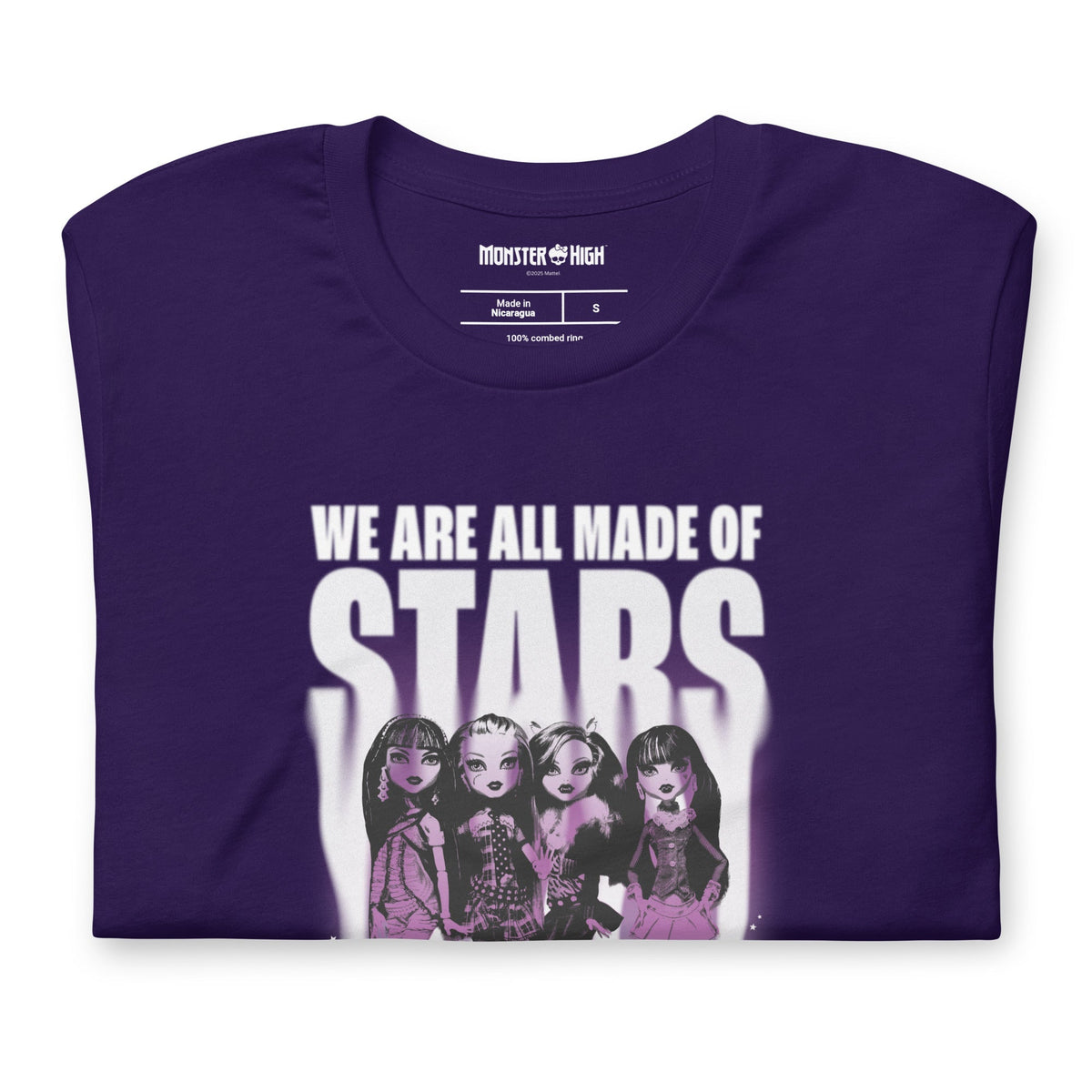 Monster High Made of Stars Purple T-Shirt