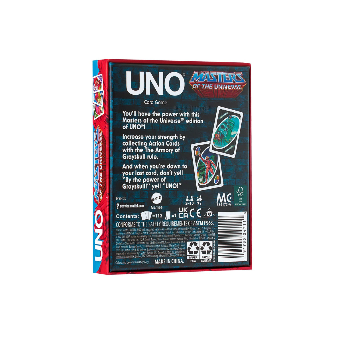 UNO Fandom MOTU Game